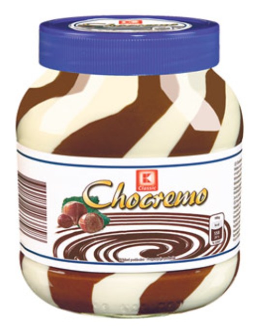 Chocremo, Choco Duo Шоколадно ореховая паста 750g