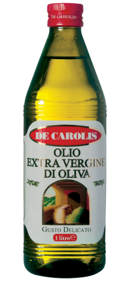 Оливковое масло De Carolis extra virgine 1л