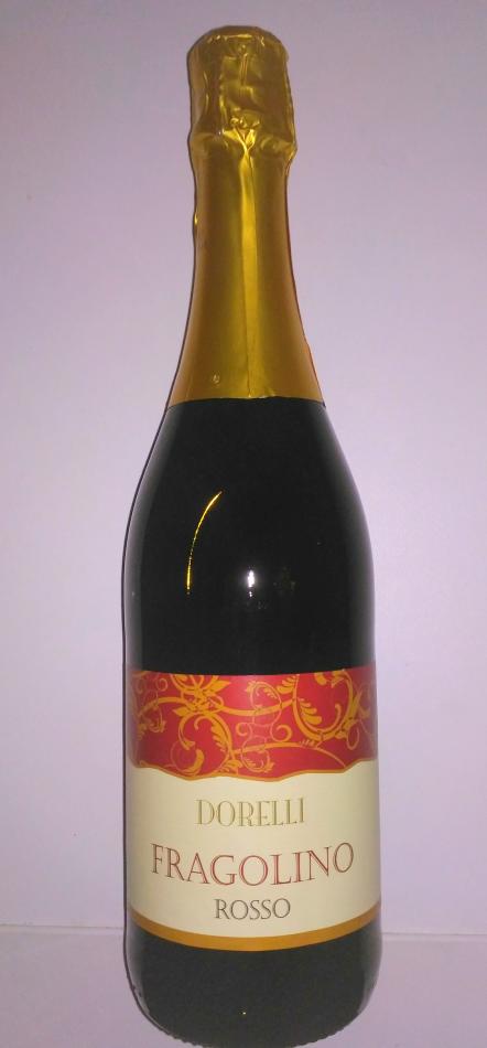 Fragolino Rosso Dorelli Красное земляничное игристое вино