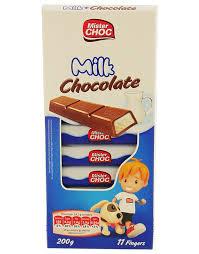 Mister Choc Milk Kids порционный молочный шоколад для детей 200г