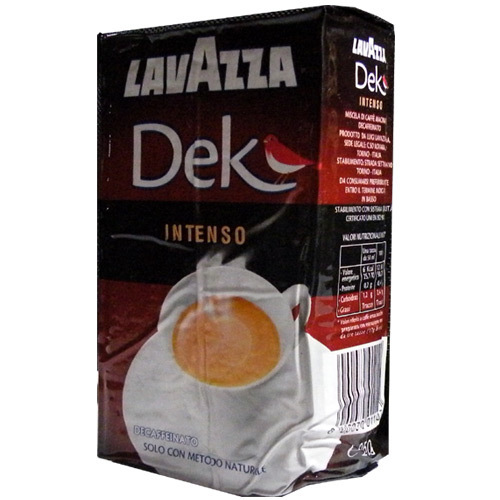 Кофе молотый Lavazza Dek Intenso без кофеина 250г
