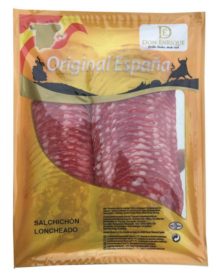 Колбаса салями Salchichon Loncheado, Don Enrique 250 г