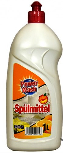 Средство для мытья посуды Power Wash Spulmittel  Апельсин-Лимон 1л