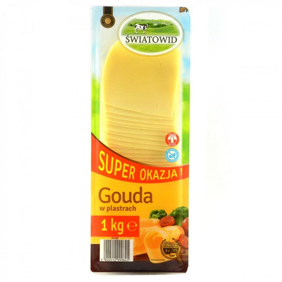 Сыр Гауда Gouda Swiatowid, 1кг
