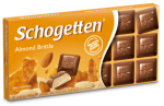 Шоколад Schogetten Almond Brittle Хрустящий миндаль 100г Шоколад Schogetten Almond Brittle Хрустящий миндаль 100г