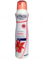 Женский дезодорант-спрей Elkos deospray Exotic 200мл, Германия