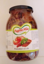 Вяленые помидоры Pomodori secchi, Puglia Mia 980г
