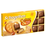 Шоколад Schogetten Cookies&Peanut butter "Крекер и арахисовое масло"  100г Шоколад Schogetten Cookies&Peanut butter "Крекер и арахисовое масло"  100г